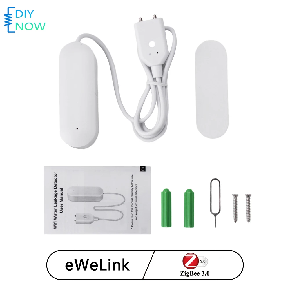 Zigbee Gateway - Sensor Kebocoran Air Monitor Air Rumah