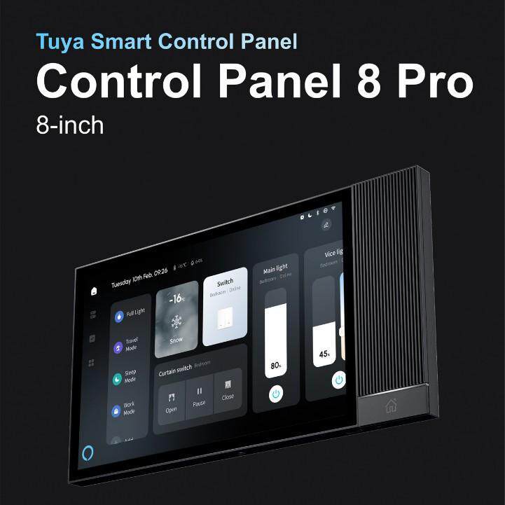 Zigbee Gateway - Panel Kontrol 8-Inci Dengan Remote Kontrol
