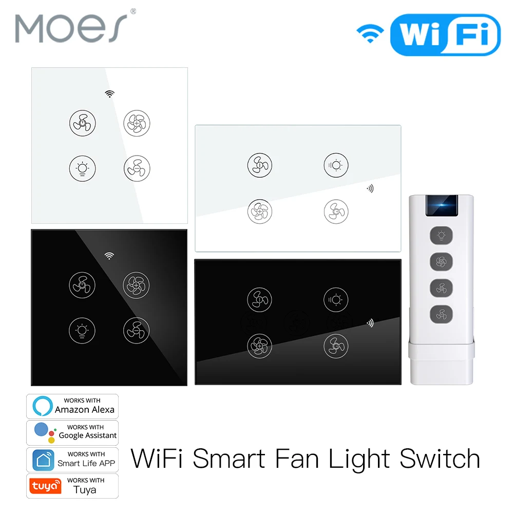 Smart Home Wifi - WiFi Baru Cerdas Langit-langit Kipas Lampu