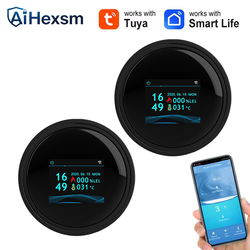Smart Home Web - Detektor Gas Mudah Terbakar Tuya Wifi