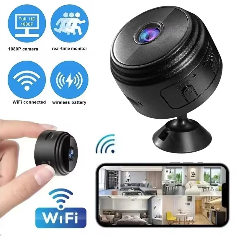 Smart Home Miniature - Kamera Mini A9 1080P WiFi, Kamera