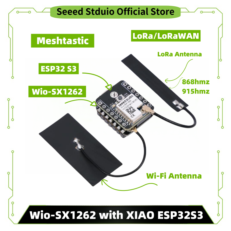 Smart Home Arduino - Modul ESP32 S3 LoRa Meshtastic LoRa