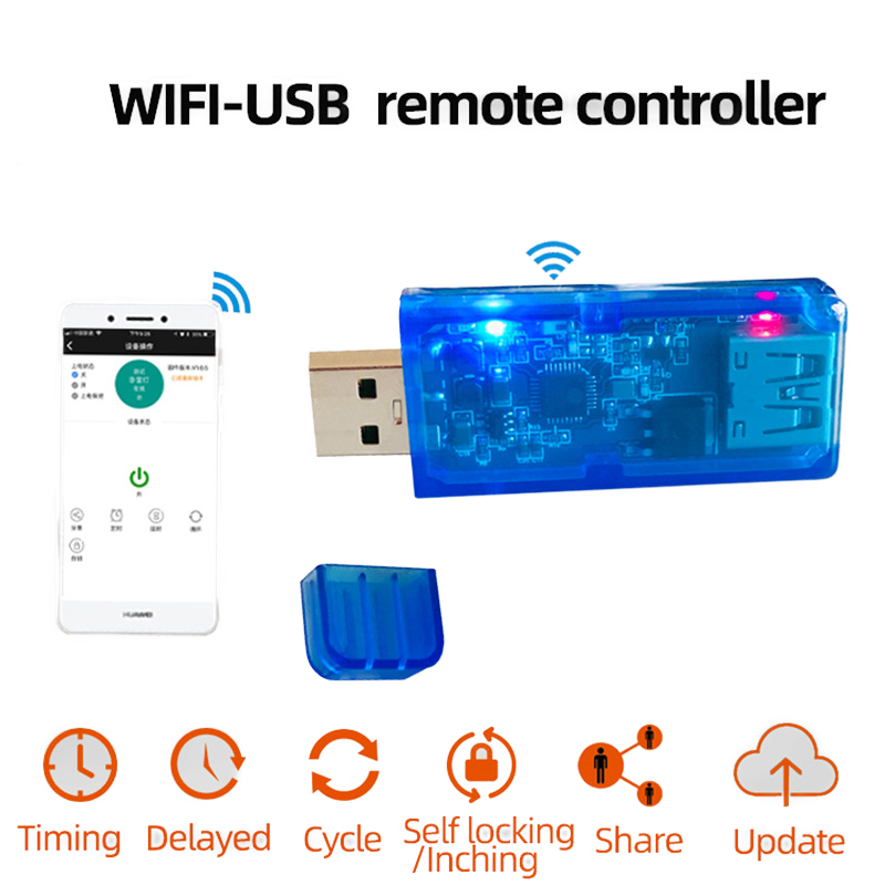Smart Home Arduino - Sinilink WIFI-USB Pengendali Jarak Jauh Ponsel