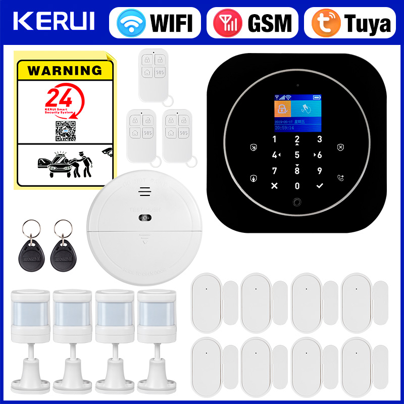 Smart Home Package - KERUI G12 Kit Sistem Alarm Rumah