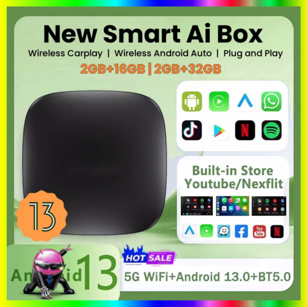 Smart Home Tv - CarPlay Ai Box Android13 Tv Box,