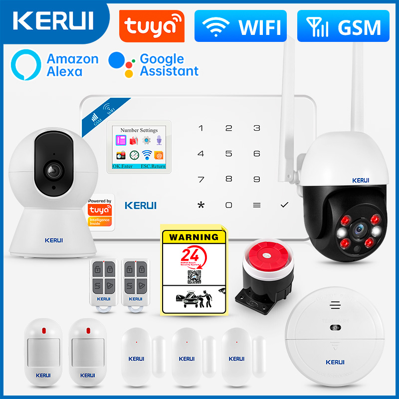 Smart Home Package - KERUI W181 detektor gerak cerdas, sistem