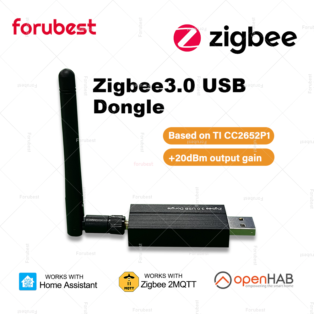 Zigbee Gateway - Dongle USB Zigbee 3.0 dengan Antena
