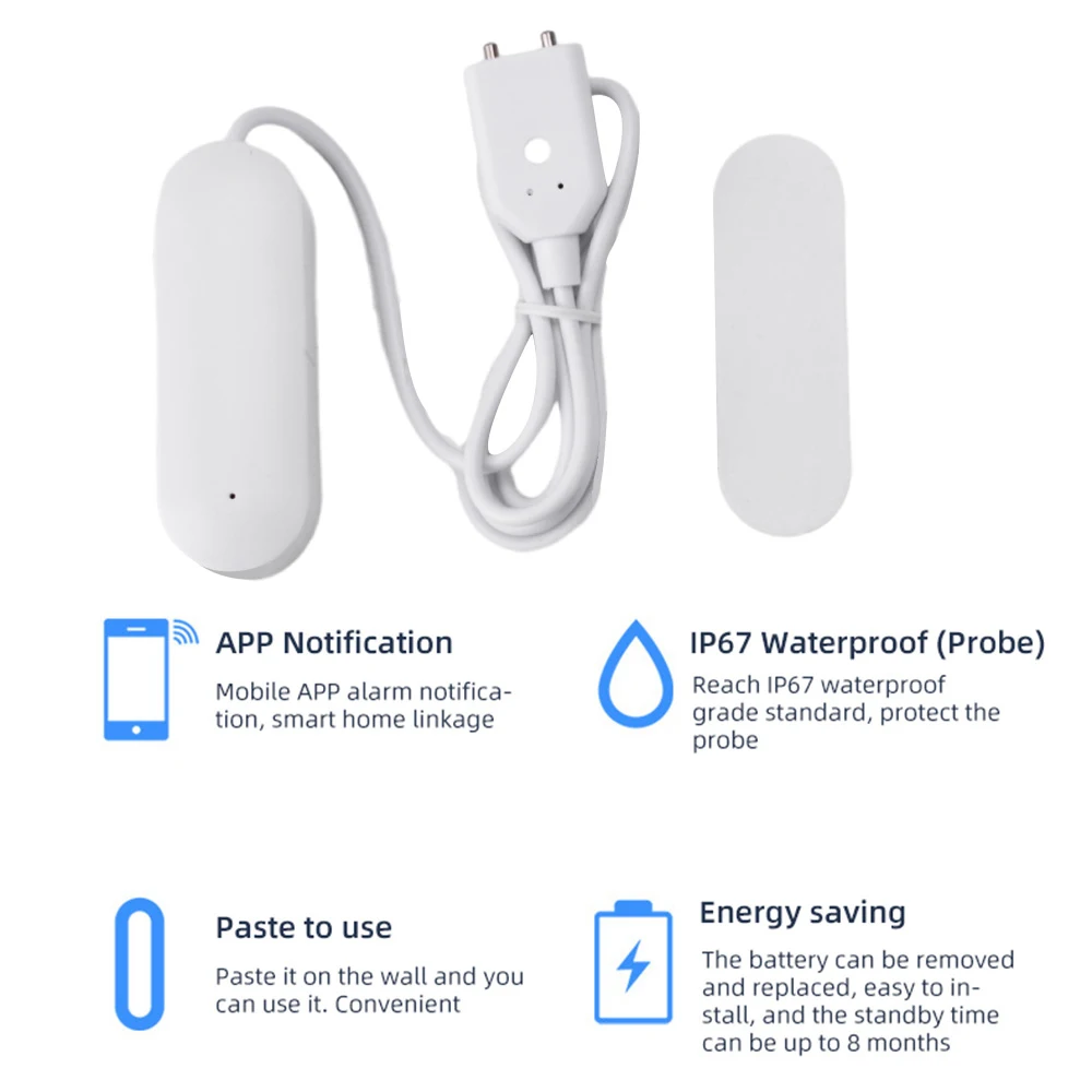 Sensor Kebocoran Air Monitor A - Zigbee Gateway ulasan dan harga