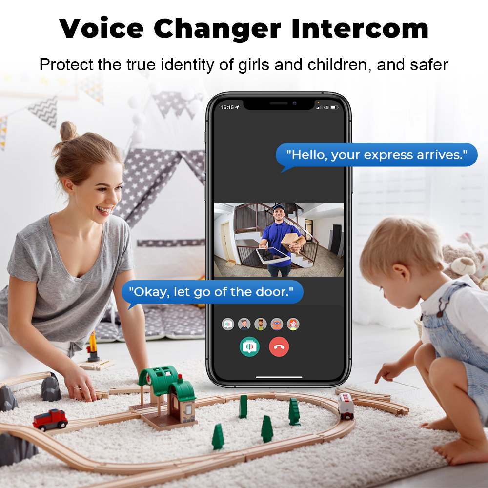 Kamera Bel Pintu Video Nirkabe - Smart Home Video Doorbell Enhanced Security With Smart Doorbell ulasan dan harga