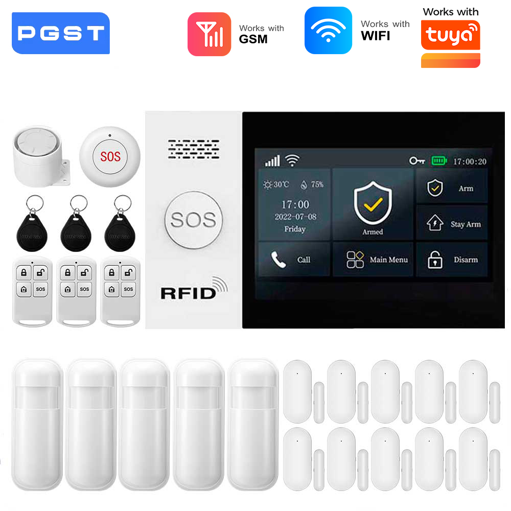 Sistem Alarm GSM Pintar WIFI 2 - Smart Home Package ulasan dan harga