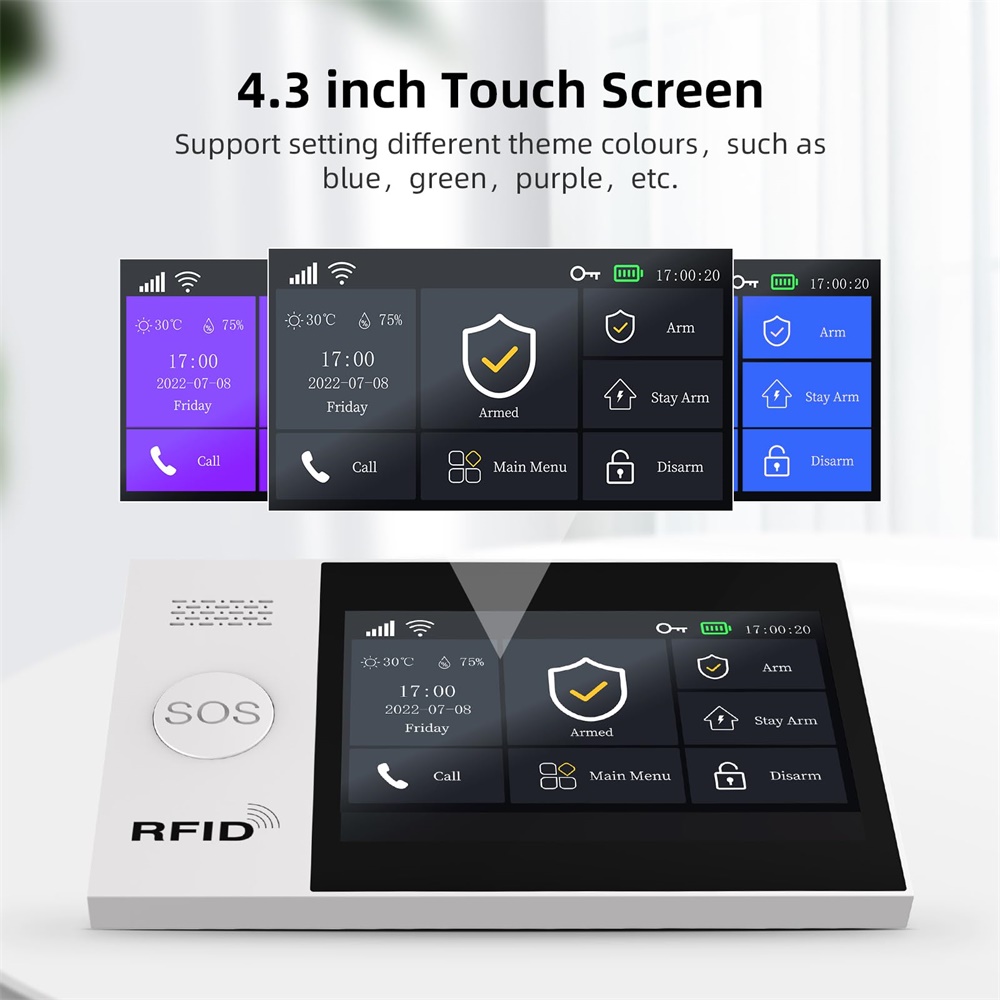 Sistem Alarm GSM Pintar WIFI 2 - Smart Home Package ulasan dan harga