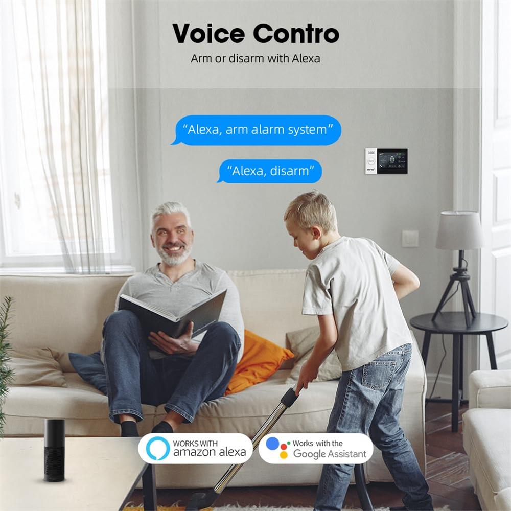 Sistem Alarm GSM Pintar WIFI 2 - Smart Home Package ulasan dan harga
