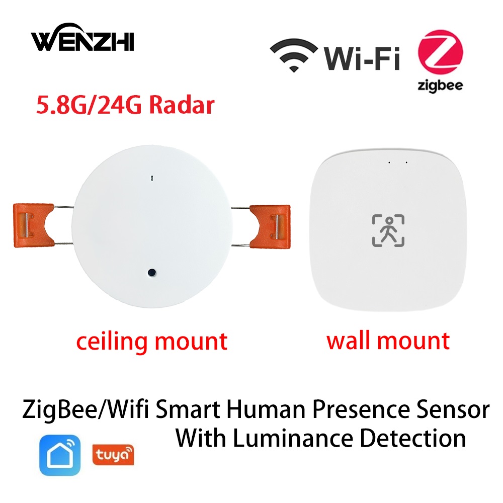 ZigBee Sensor gerak, Wifi 5.8/ - Smart Home Web ulasan dan harga