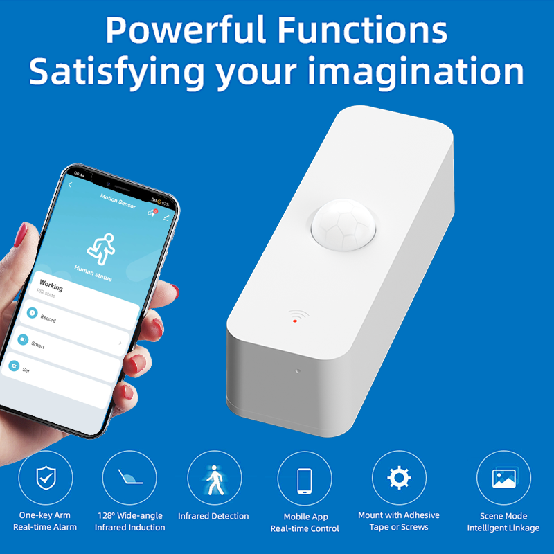 Zigbee PIR Sensor gerak WiFi,  - Smart Home For Living ulasan dan harga