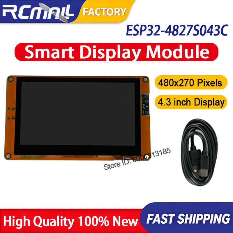 ESP32-4827S043C Modul Layar LC - Smart Home Arduino ulasan dan harga