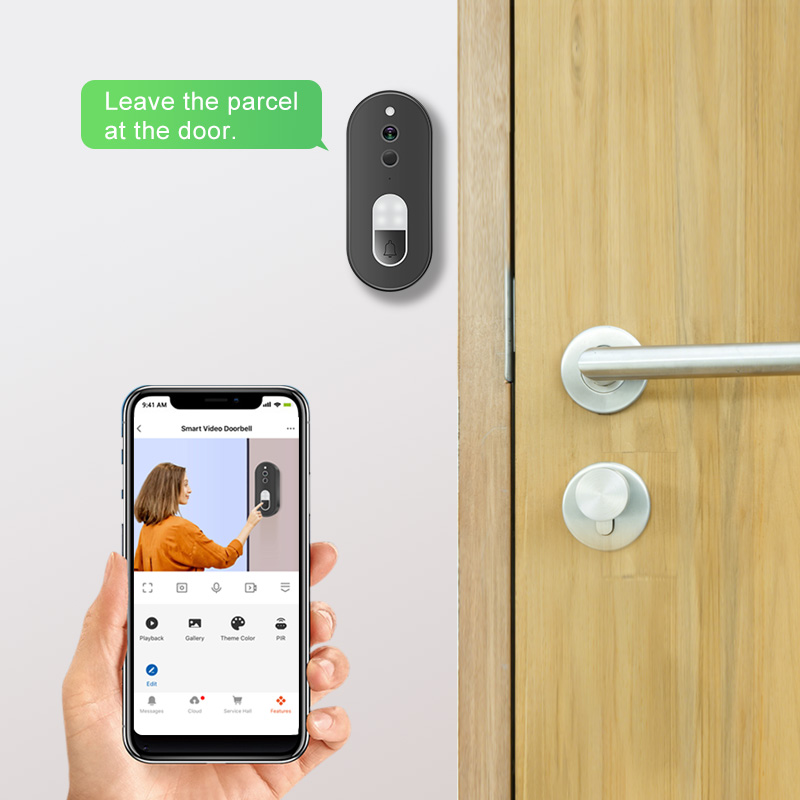 Tuya 1080P HD Bel Pintu Video  - Smart Home Video Doorbell Enhanced Security With Smart Doorbell ulasan dan harga