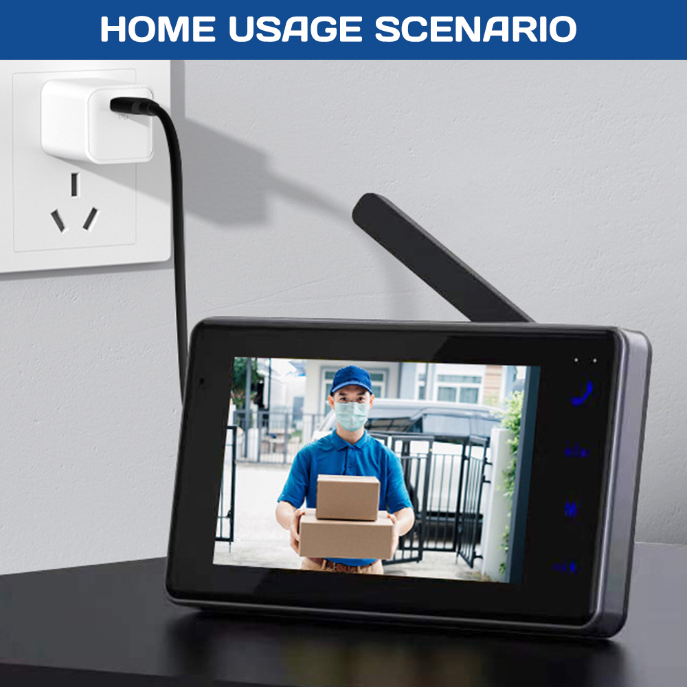 Bel Pintu Interkom Visual Nirk - Smart Home Video Doorbell Enhanced Security With Smart Doorbell ulasan dan harga