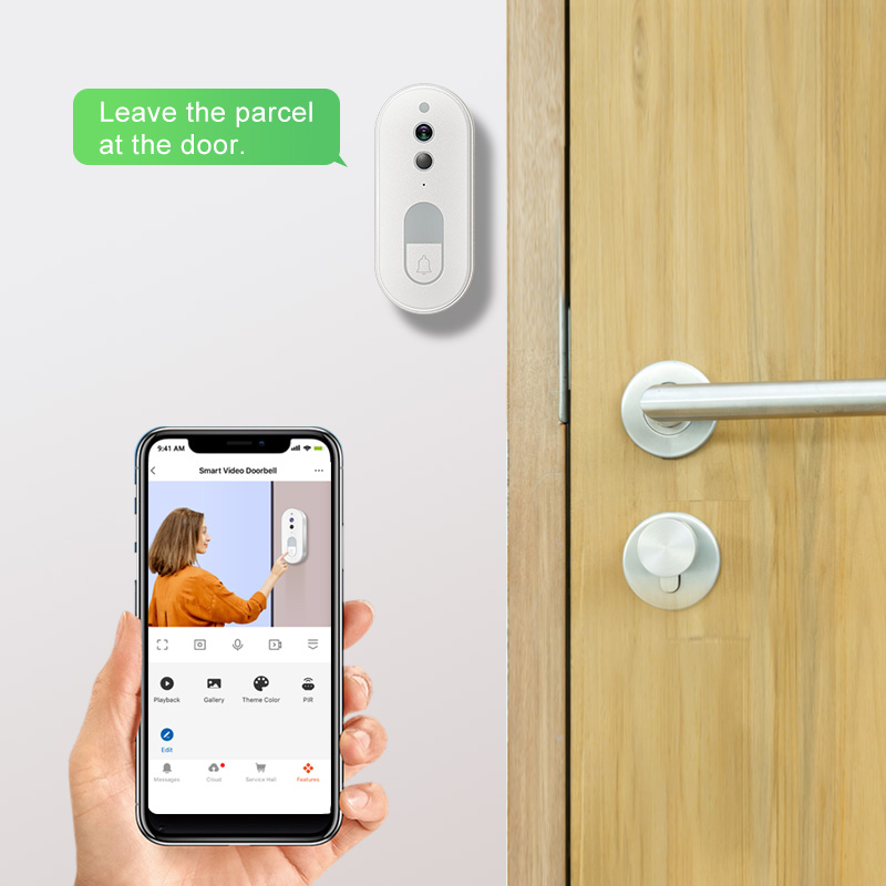 Tuya Bel Pintu Video Pintar Ni - Smart Home Video Doorbell Enhanced Security With Smart Doorbell ulasan dan harga