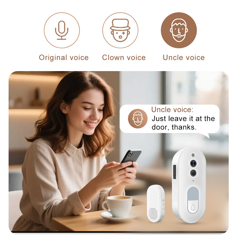 Tuya Bel Pintu Video Pintar Ni - Smart Home Video Doorbell Enhanced Security With Smart Doorbell ulasan dan harga