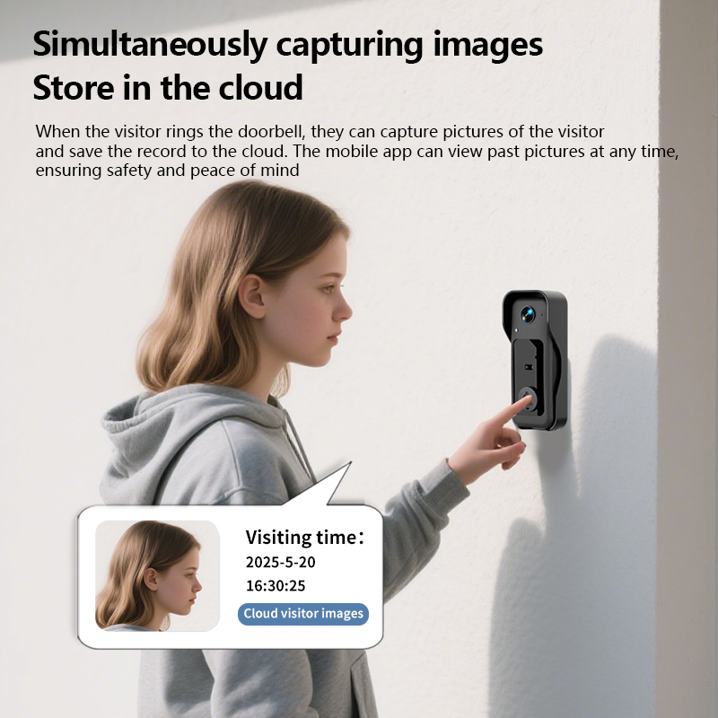 Kamera Bel Pintu Pintar, Bel P - Smart Home Video Doorbell Enhanced Security With Smart Doorbell ulasan dan harga