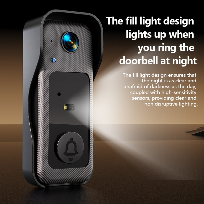 Kamera Bel Pintu Pintar, Bel P - Smart Home Video Doorbell Enhanced Security With Smart Doorbell ulasan dan harga