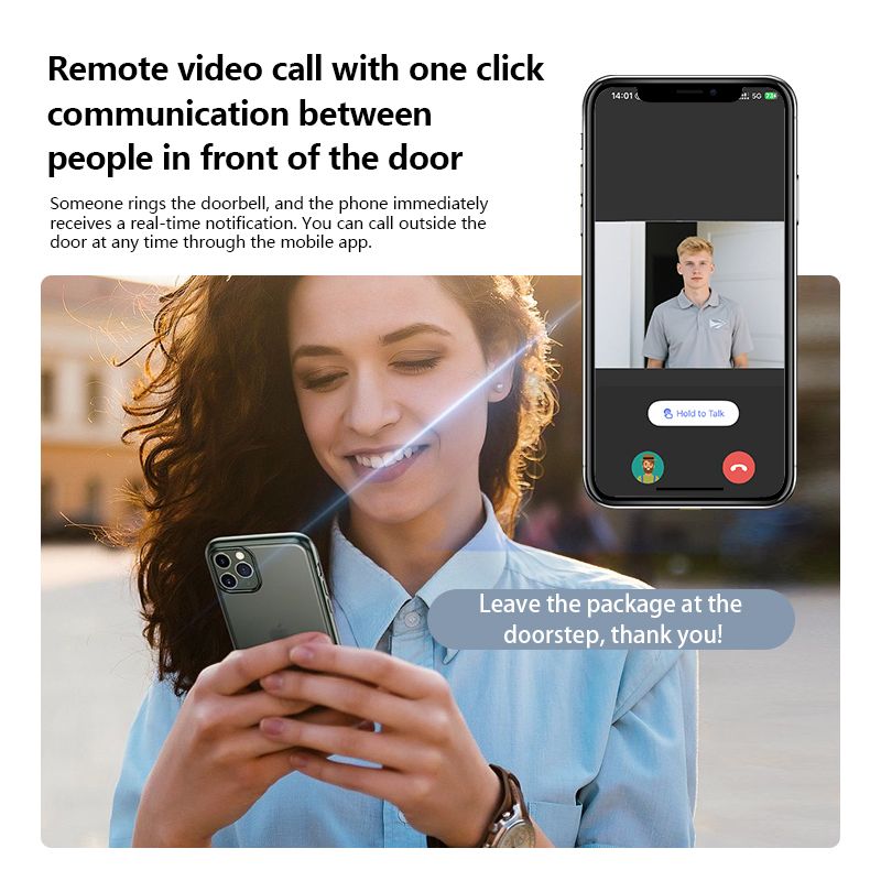 Kamera Bel Pintu Pintar, Bel P - Smart Home Video Doorbell Enhanced Security With Smart Doorbell ulasan dan harga