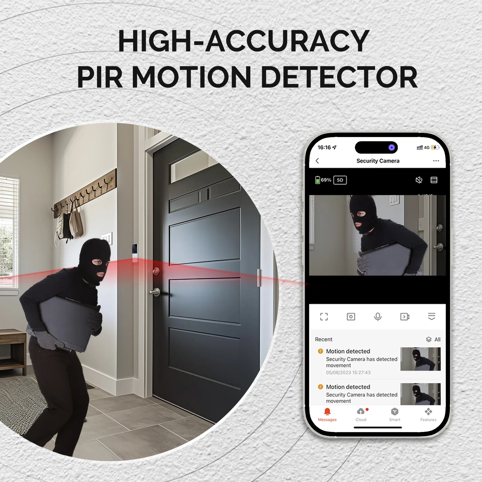 MOES Tuya Smart WiFi Video Doo - Smart Home Video Doorbell Enhanced Security With Smart Doorbell ulasan dan harga