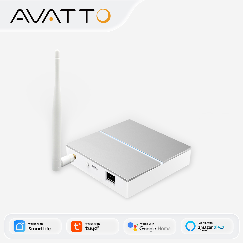 AVATTO Tuya ZigBee Gateway den - Smart Home Hub Ikea ulasan dan harga