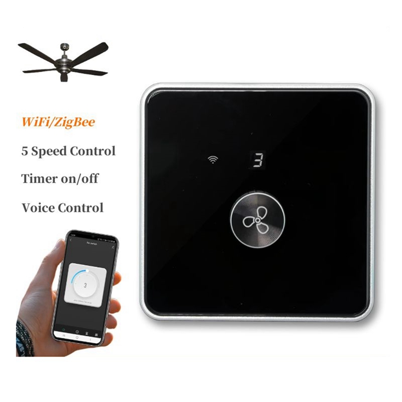 Sakelar Kipas Wifi Pintar 5 Ko - Smart Home Wifi ulasan dan harga