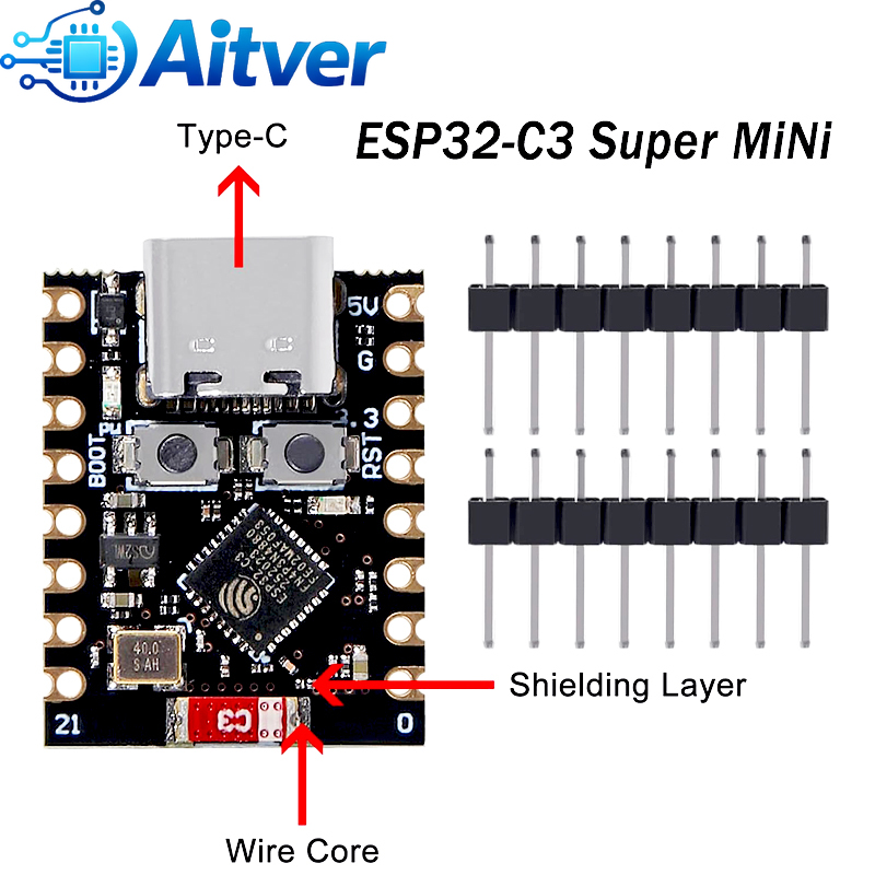 ESP32 C3 SuperMini Papan Penge - Smart Home Arduino ulasan dan harga