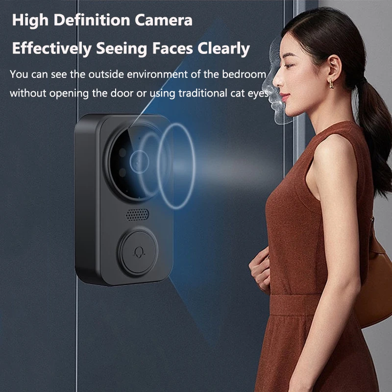 Bel Pintu Video Nirkabel WiFi  - Smart Home Video Doorbell Enhanced Security With Smart Doorbell ulasan dan harga