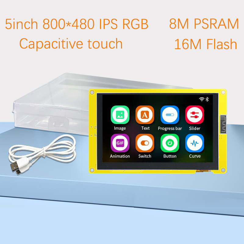 ESP32-S3 layar TFT IPS 5 inci  - Smart Home Arduino ulasan dan harga