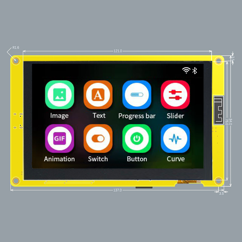 ESP32-S3 layar TFT IPS 5 inci  - Smart Home Arduino ulasan dan harga
