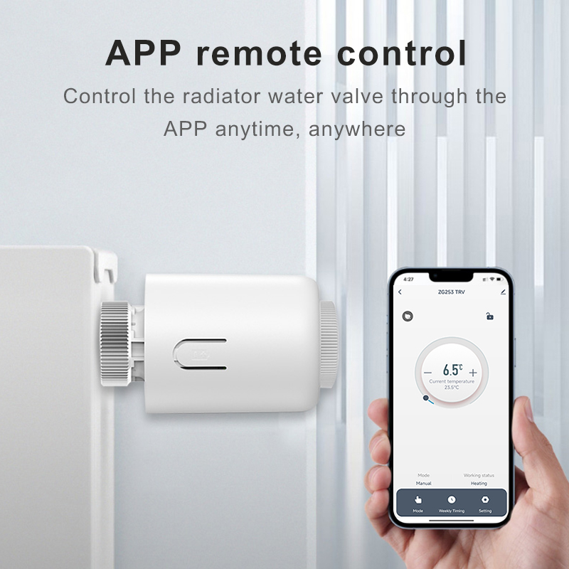Aktuator Radiator Termostat Tu - Smart Home Package ulasan dan harga