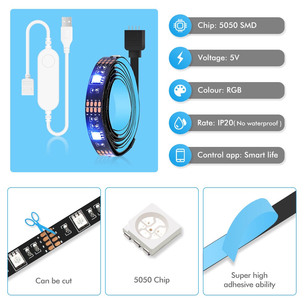 Tuya Zigbee Lampu Led Pintar u - Smart Home Hub Ikea ulasan dan harga