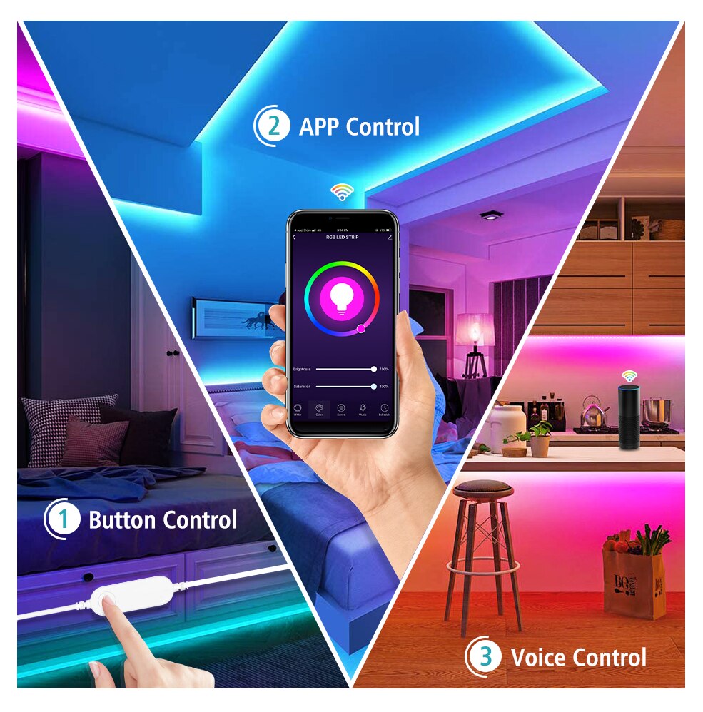 Tuya Zigbee Lampu Led Pintar u - Smart Home Hub Ikea ulasan dan harga