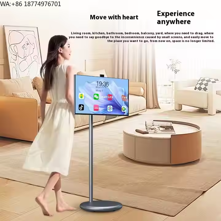 TV LCD Portabel Android 12 24- - Smart Home Tv ulasan dan harga