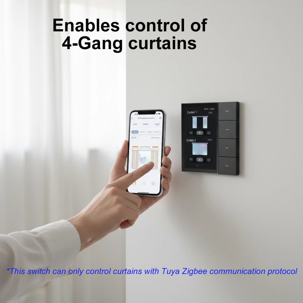 Panel Cerdas Tuya F3-pro ZigBe - Smart Home For Living ulasan dan harga