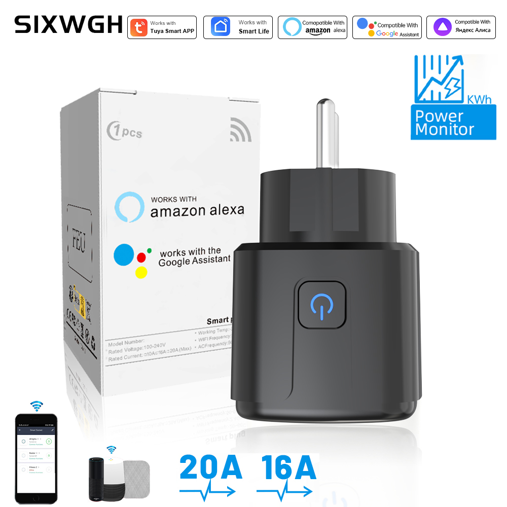 Tuya Smart Socket WiFi Remote  - Smart Home For Living ulasan dan harga