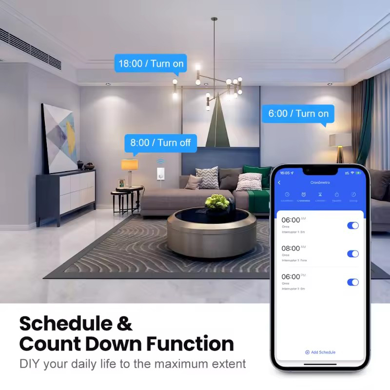 UNKAS Wifi Smart Brazil Saklar - Smart Light Switch ulasan dan harga
