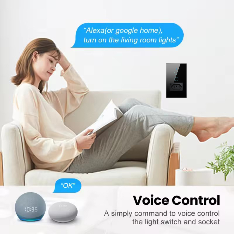 UNKAS Wifi Smart Brazil Saklar - Smart Light Switch ulasan dan harga