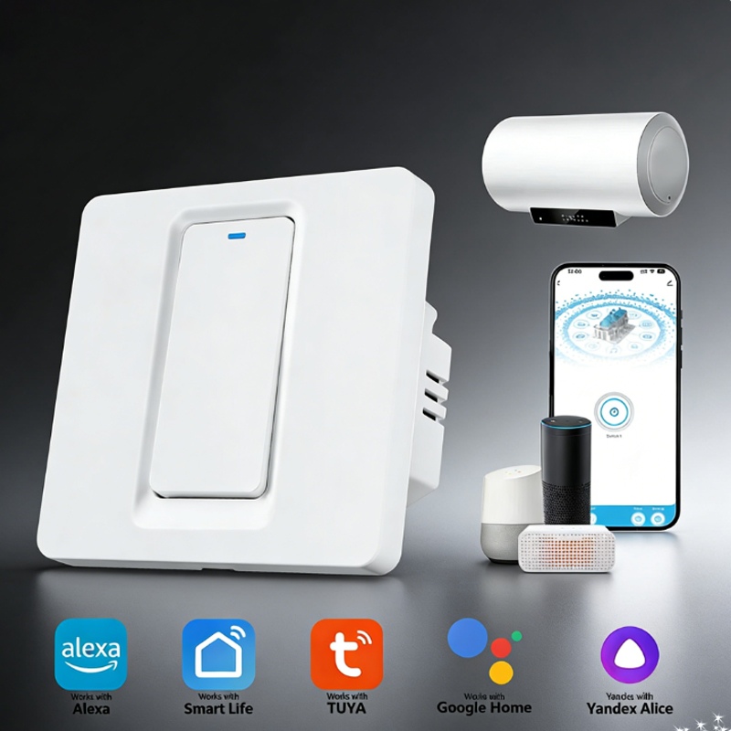 Sakelar Pemanas Air Pintar/Kon - Smart Home Alexa ulasan dan harga