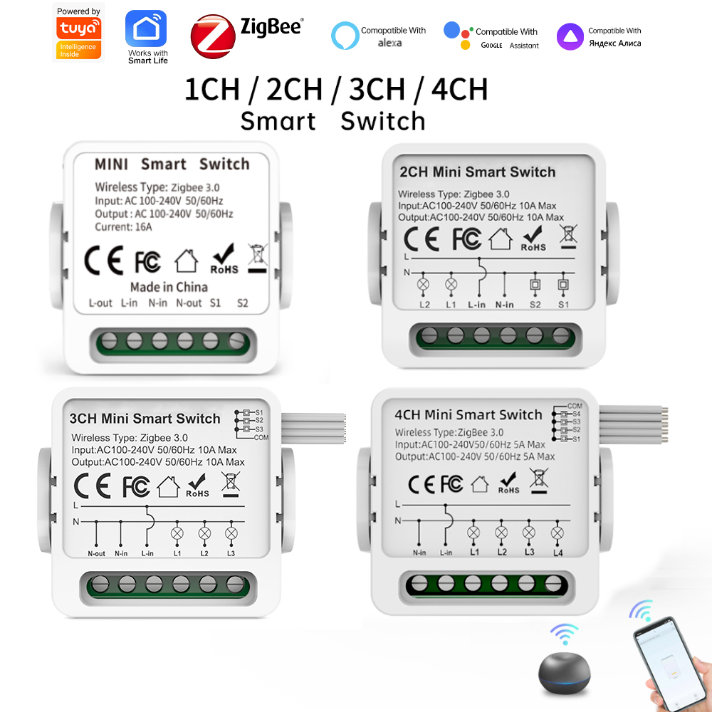 Tuya Zigbee 3.0 Smart Switch 1 - Smart Home For Living ulasan dan harga