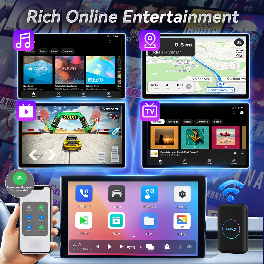 CarlinKit CarPlay Android TV B - Smart Home Tv ulasan dan harga