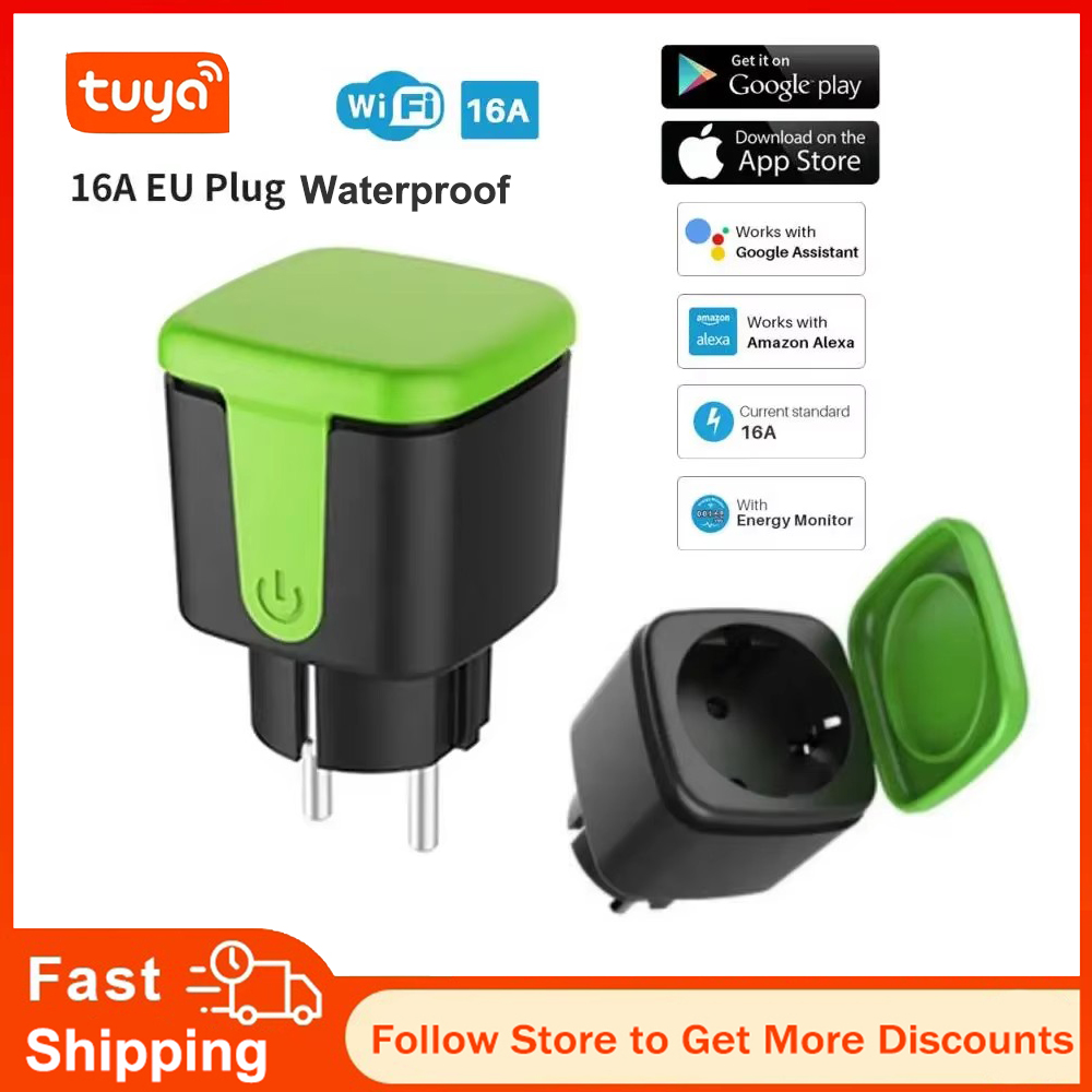 Tuya EU 16A WiFi Smart Waterpr - Smart Home For Living ulasan dan harga