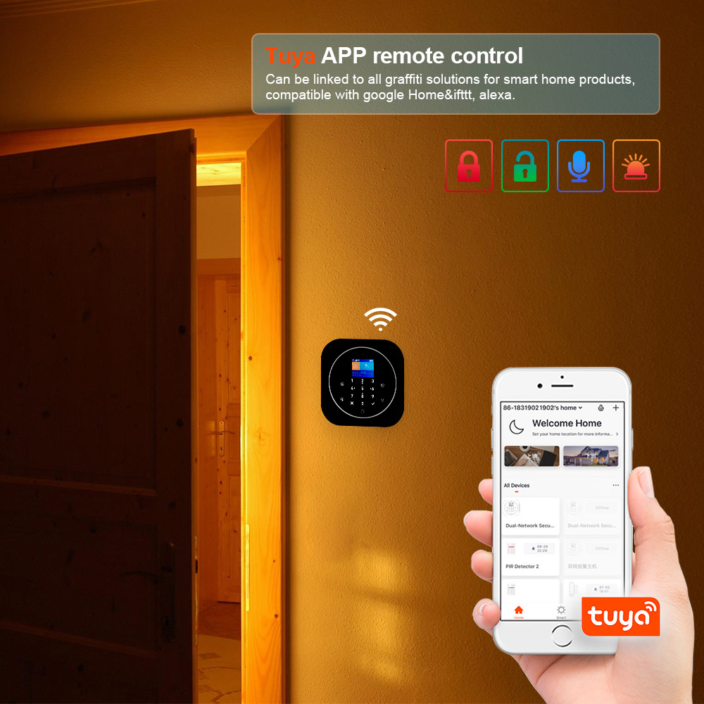 KERUI G12 Kit Sistem Alarm Rum - Smart Home Package ulasan dan harga