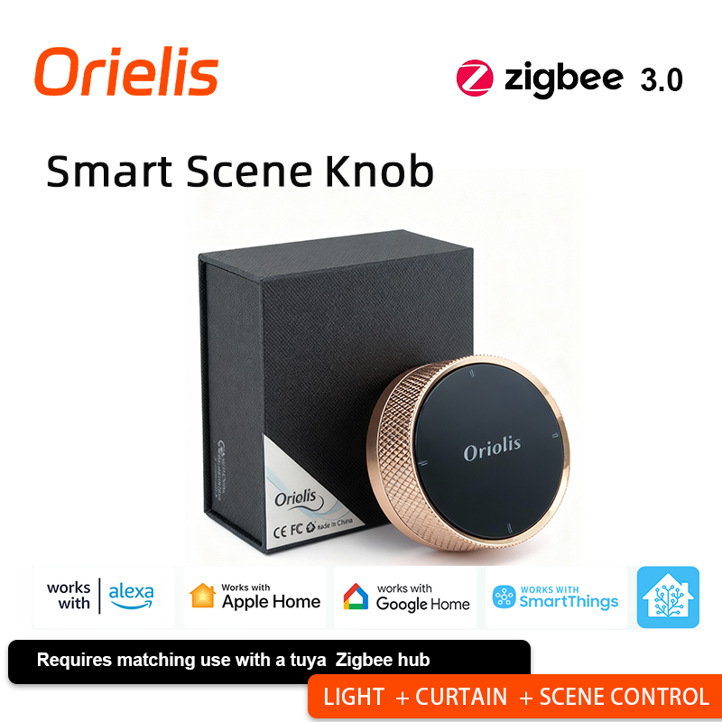 ORIELIS Tuya Zigbee Smart Scen - Smart Light Switch ulasan dan harga