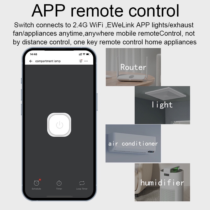 Ewelink WiFi Smart Switch Mini - Smart Home Miniature ulasan dan harga