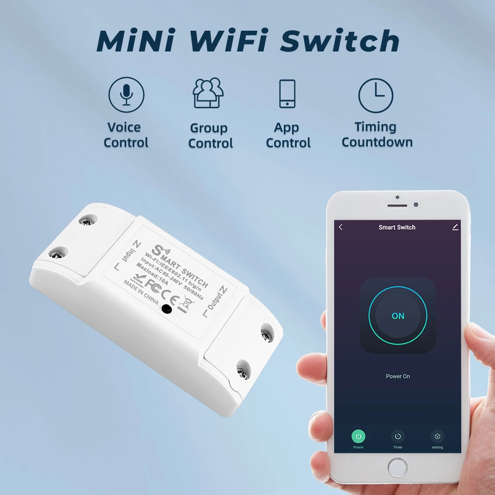 Modul Relay Saklar WiFi DIY MI - Smart Home Miniature ulasan dan harga