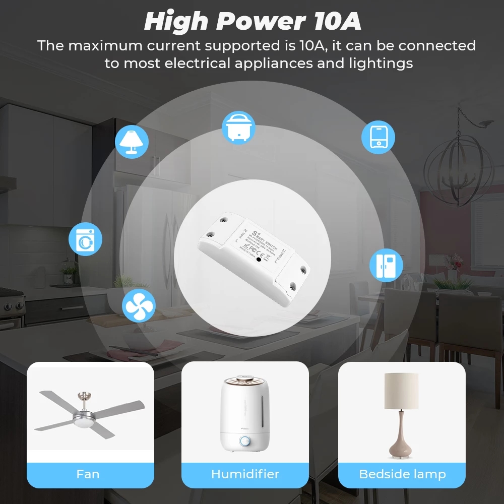 Modul Relay Saklar WiFi DIY MI - Smart Home Miniature ulasan dan harga